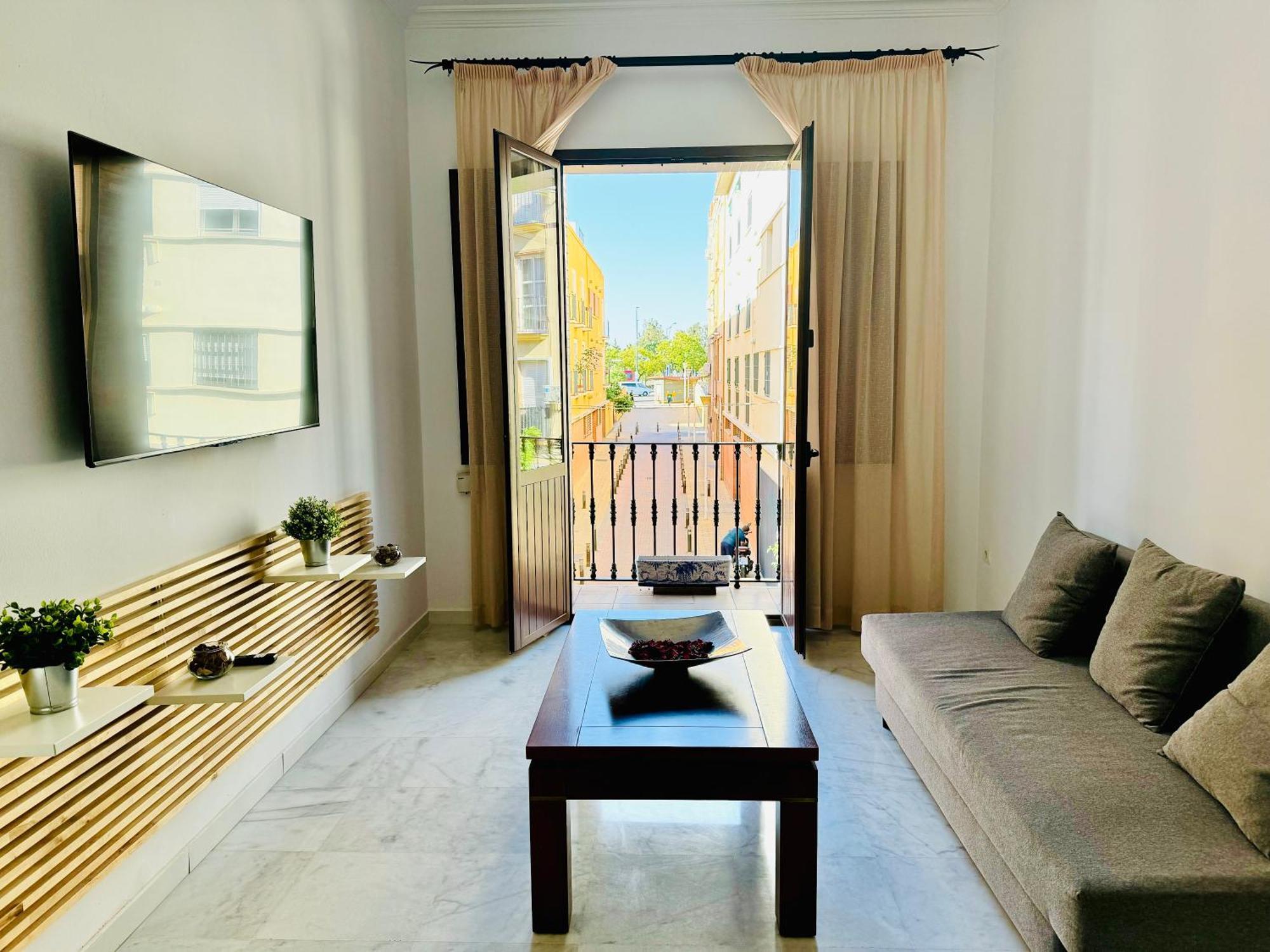 Apartamento Con Balcon Castilla Triana Sevilla Buitenkant foto